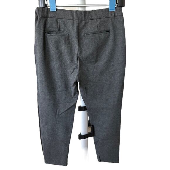 Scotch & Soda Charcoal Gray Stretch Elastic Waist Trouser Zip Logo Pockets XL - Picture 2 of 8